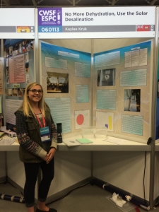 MMA student presents at Canada Wide Science Festival