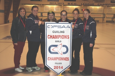 Marymount Regals Take OFSSA Curling Gold