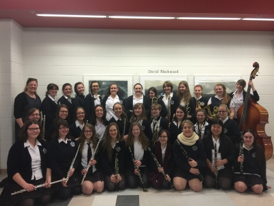 MMA Junior and Senior bands have great showing at Northern Ontario Music Festival
