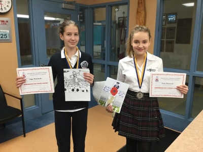 Marymount Academy students take silver in province-wide poster contest