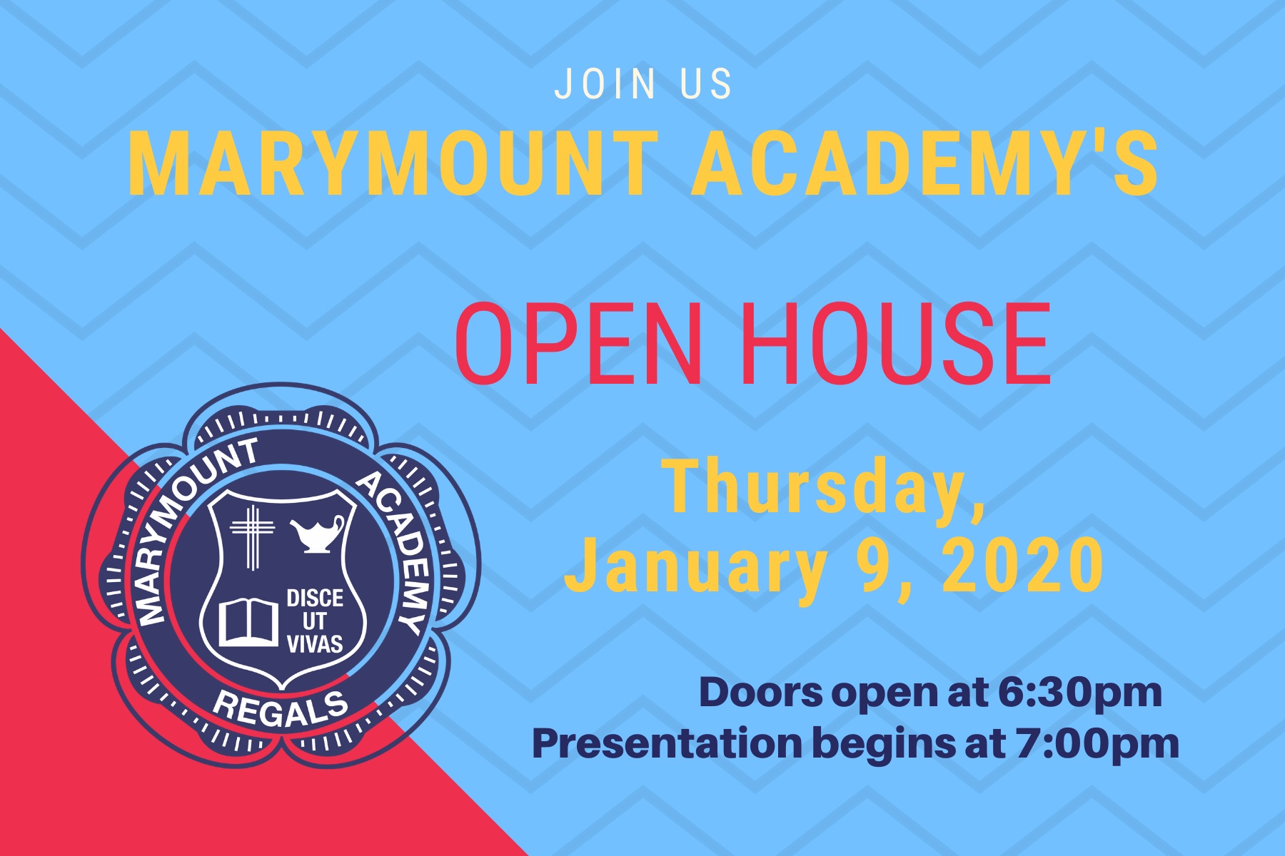 Calling All Future Regals: Join us for our Open House