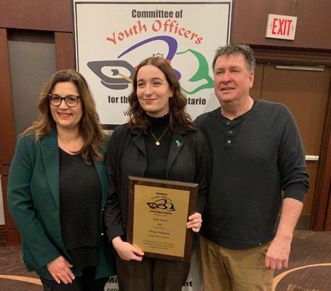 Marymount Academy Student Receives Outstanding Youth Award for Her Work with OSAID